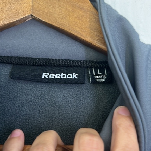 Reebok - NWT Corvette C7 Grey Soft Shell Logo And Script Jacket Size Large - Picture 10 of 12